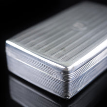Load image into Gallery viewer, Antique English Solid Silver Historical Snuff Box - London 1845 - Artisan Antiques