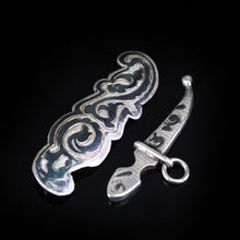 Load image into Gallery viewer, Antique Imperial Russian Mini Kinjal & Buckle - c.20th Century - Artisan Antiques