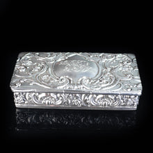 Load image into Gallery viewer, Antique Solid Silver German Snuff Box - 19th Century - Artisan Antiques