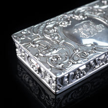 Load image into Gallery viewer, Antique Solid Silver German Snuff Box - 19th Century - Artisan Antiques