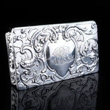 Load image into Gallery viewer, Antique Solid Silver German Snuff Box - 19th Century - Artisan Antiques