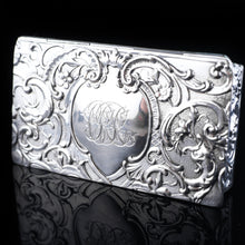 Load image into Gallery viewer, Antique Solid Silver German Snuff Box - 19th Century - Artisan Antiques