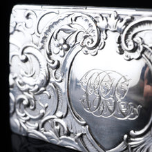 Load image into Gallery viewer, Antique Solid Silver German Snuff Box - 19th Century - Artisan Antiques