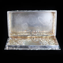 Load image into Gallery viewer, Antique Solid Silver German Snuff Box - 19th Century - Artisan Antiques