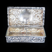 Load image into Gallery viewer, Antique Solid Silver German Snuff Box - 19th Century - Artisan Antiques