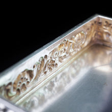Load image into Gallery viewer, Antique Solid Silver German Snuff Box - 19th Century - Artisan Antiques