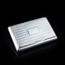 Load image into Gallery viewer, Antique English Victorian Solid Silver Snuff Box with Gold Gilt Interior - Birmingham 1838 - Artisan Antiques