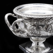 Load image into Gallery viewer, A Pair of Magnificent Solid Silver Warwick Vases - Artisan Antiques