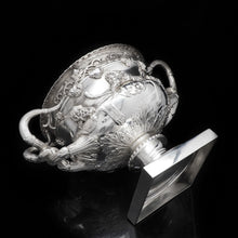 Load image into Gallery viewer, A Pair of Magnificent Solid Silver Warwick Vases - Artisan Antiques