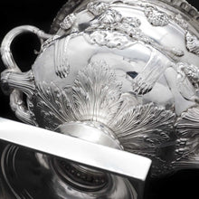 Load image into Gallery viewer, A Pair of Magnificent Solid Silver Warwick Vases - Artisan Antiques