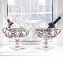Load image into Gallery viewer, A Pair of Magnificent Solid Silver Warwick Vases - Artisan Antiques