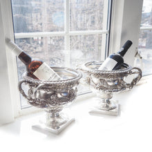 Load image into Gallery viewer, A Pair of Magnificent Solid Silver Warwick Vases - Artisan Antiques
