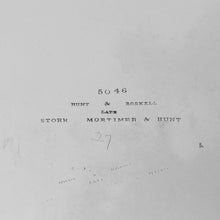 Load image into Gallery viewer, An Exceptional Large Solid Sterling Silver Victorian Salver/Tray/Platter 47cm (2.9kg) with Cast Border - Hunt & Roskell (Late Storr Mortimer & Hunt)