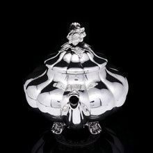 Load image into Gallery viewer, Antique Georgian Solid Silver Teapot 'Melon Shaped' - Robert Hennell 1836 - Artisan Antiques