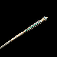 Load image into Gallery viewer, Antique Russian Silver Cloisonne Enamel Spoons | Set of 6 | c.1900 - Artisan Antiques