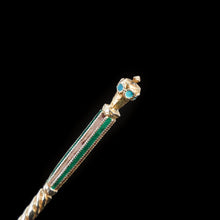 Load image into Gallery viewer, Antique Russian Silver Cloisonne Enamel Spoons | Set of 6 | c.1900 - Artisan Antiques