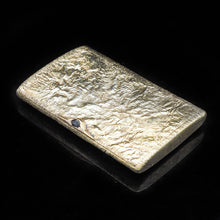 Load image into Gallery viewer, Antique Imperial Russian Silver Gilt Samorodok Snuff Box/Cigarette Case - Aleksandr Karpov c.1900 - Artisan Antiques