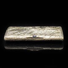 Load image into Gallery viewer, Antique Imperial Russian Silver Gilt Samorodok Snuff Box/Cigarette Case - Aleksandr Karpov c.1900 - Artisan Antiques