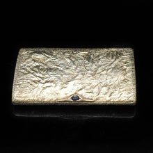 Load image into Gallery viewer, Antique Imperial Russian Silver Gilt Samorodok Snuff Box/Cigarette Case - Aleksandr Karpov c.1900 - Artisan Antiques
