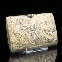 Load image into Gallery viewer, Antique Imperial Russian Silver Gilt Samorodok Snuff Box/Cigarette Case - Aleksandr Karpov c.1900 - Artisan Antiques