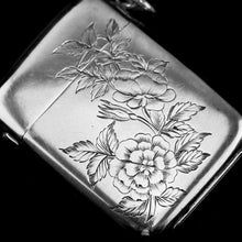 Load image into Gallery viewer, Antique Victorian Solid Silver Vesta Case Aesthetic Style Engravings - Joseph Whitten 1885