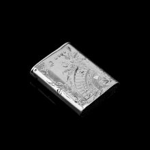 Load image into Gallery viewer, Antique Victorian English Solid Silver Vesta Case with Aesthetic Style Engravings - Sampson Mordan & Co 1889
