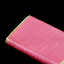 Load image into Gallery viewer, RESERVED An English Solid Silver Pink Enamel Snuff/Pill Box - P.H.Vogel & Co London 1926