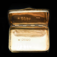Load image into Gallery viewer, Georgian Silver Gilt Engine Turned Snuff Box - John Reily, 1829 - Artisan Antiques
