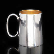 Load image into Gallery viewer, A Dainty Solid Silver Mug with Gilt Interior - Robert Pringle & Sons 1942 - Artisan Antiques