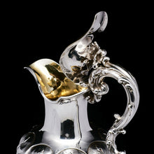 Load image into Gallery viewer, A Victorian Solid Silver Wine Ewer/Claret Jug - Edward, John & William Barnard 1843 - Artisan Antiques
