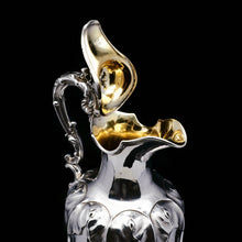 Load image into Gallery viewer, A Victorian Solid Silver Wine Ewer/Claret Jug - Edward, John & William Barnard 1843 - Artisan Antiques