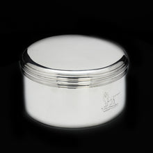 Load image into Gallery viewer, A Heavy Solid Silver Georgian Circular Box - John Hutson 1785 - Artisan Antiques