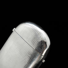 Load image into Gallery viewer, A Unique Victorian Solid Silver Cigarette Case - Hilliard & Thomason 1880 - Artisan Antiques