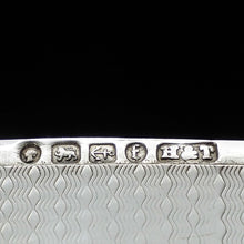 Load image into Gallery viewer, A Unique Victorian Solid Silver Cigarette Case - Hilliard & Thomason 1880 - Artisan Antiques