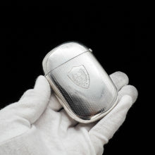 Load image into Gallery viewer, A Unique Victorian Solid Silver Cigarette Case - Hilliard & Thomason 1880 - Artisan Antiques