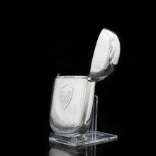 Load image into Gallery viewer, A Unique Victorian Solid Silver Cigarette Case - Hilliard & Thomason 1880 - Artisan Antiques