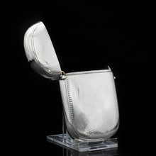 Load image into Gallery viewer, A Unique Victorian Solid Silver Cigarette Case - Hilliard & Thomason 1880 - Artisan Antiques