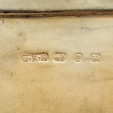 Load image into Gallery viewer, A Victorian Solid Silver Cigarette Case with Rare Opening - William Hair Haseler 1898 - Artisan Antiques