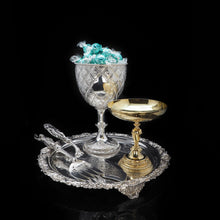 Load image into Gallery viewer, A Large Victorian Solid Silver Wine Goblet/Cup/Trophy with Abercorn Motif - Richard Sibley 1869 - Artisan Antiques