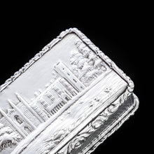 Load image into Gallery viewer, A Solid Silver "Castle Top" Snuff Box of Newstead Abbey - Taylor & Perry 1835 - Artisan Antiques