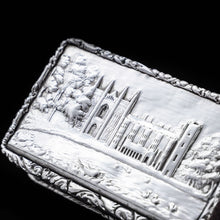Load image into Gallery viewer, A Solid Silver "Castle Top" Snuff Box of Newstead Abbey - Taylor & Perry 1835 - Artisan Antiques