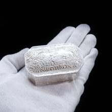 Load image into Gallery viewer, A Solid Silver Octagonal Snuff/Pill Box - Thomas Glaser 1891 - Artisan Antiques