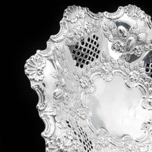Load image into Gallery viewer, An Excellent Victorian Solid Silver Fruit Tazza/Bowl - Charles Westwood & Sons 1897 - Artisan Antiques