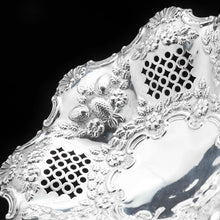 Load image into Gallery viewer, An Excellent Victorian Solid Silver Fruit Tazza/Bowl - Charles Westwood & Sons 1897 - Artisan Antiques