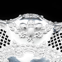 Load image into Gallery viewer, An Excellent Victorian Solid Silver Fruit Tazza/Bowl - Charles Westwood & Sons 1897 - Artisan Antiques