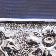 Load image into Gallery viewer, An Antique Solid Silver Photo Frame with Floral Motifs - Joseph Gloster 1902 - Artisan Antiques