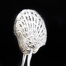 Load image into Gallery viewer, A Solid Silver Cake Server/Tong of Scalloped Form - 19th Century Germany - Artisan Antiques