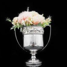 Load image into Gallery viewer, A Superb Antique Solid Silver Two-Handled Cup/Trophy with Grape Vines - Martin Hall & Co 1908 - Artisan Antiques