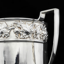 Load image into Gallery viewer, A Superb Antique Solid Silver Two-Handled Cup/Trophy with Grape Vines - Martin Hall & Co 1908 - Artisan Antiques