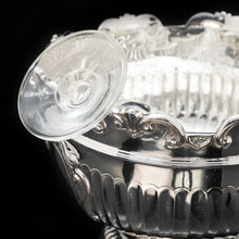 Load image into Gallery viewer, A Solid Silver Monteith Bowl in Queen Anne Style - Alexander Clark & Co 1924 - Artisan Antiques